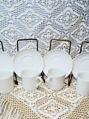 Demitasse Cup and Saucer Sets (4)